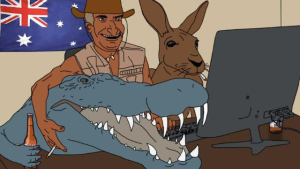Ejay B at his desk, about to make a TAS.